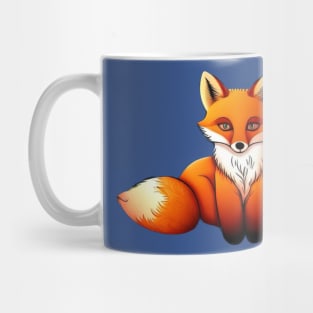 Cute Fox transparent background Mug